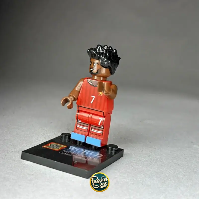 Minifigura tipo LEGO Luis Díaz #7 Liverpool
