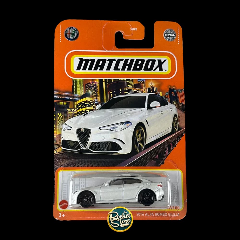 Matchbox Alfa Romeo Giulia Blanco