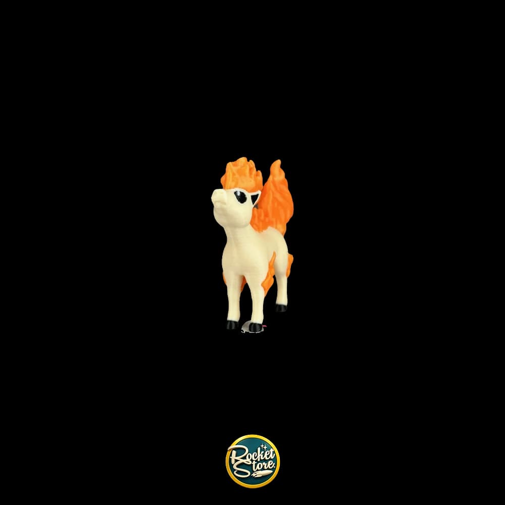 Figura Pokémon Rapidash #078 - Impresión 3D 2"
