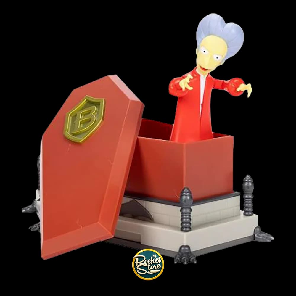 Figura Mr. Burns Vampiro Efecto UV - Los Simpson