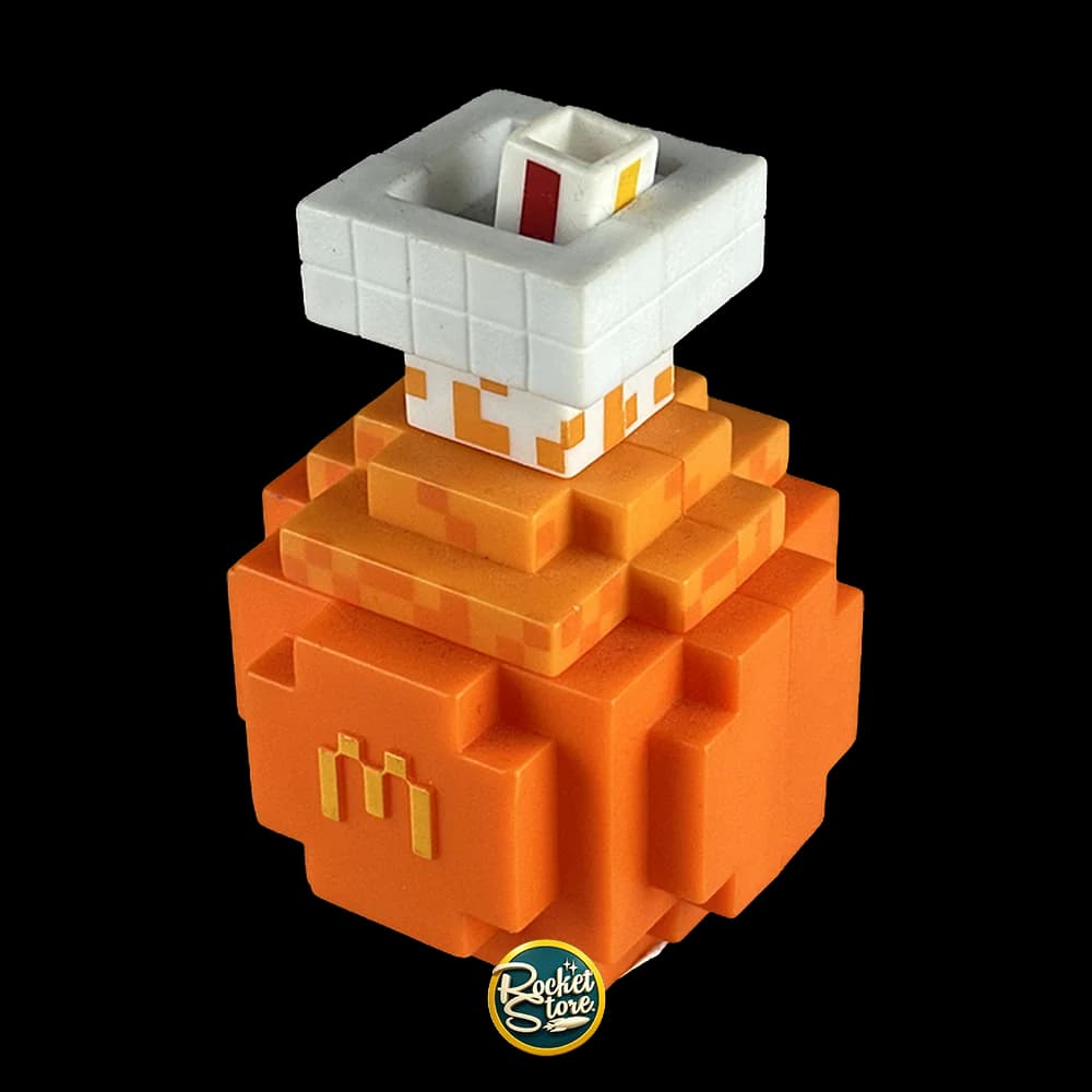 Figura Poción Naranja con Logo M - Minecraft x McDonald's
