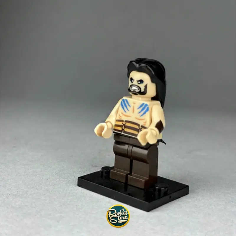 Minifigura tipo LEGO Khal Drogo con Tatuajes Dothraki