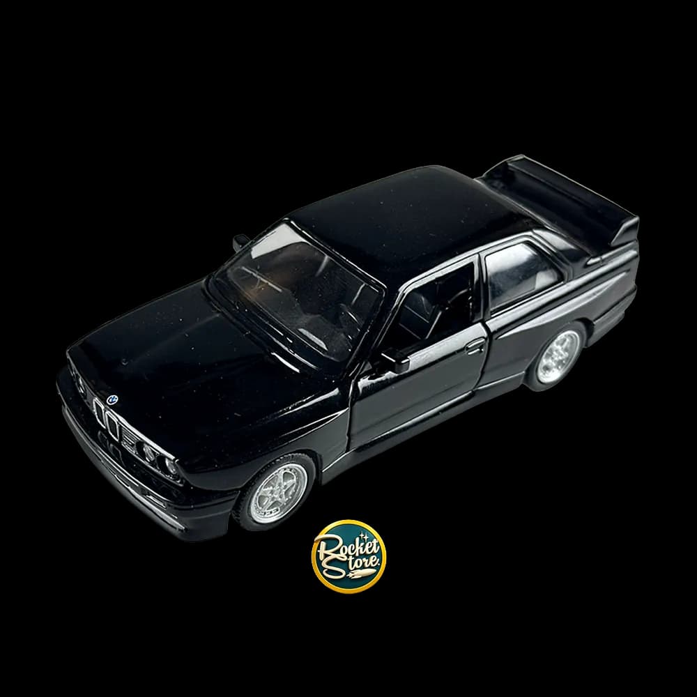 BMW M3 E30 Negro Escala 1:43