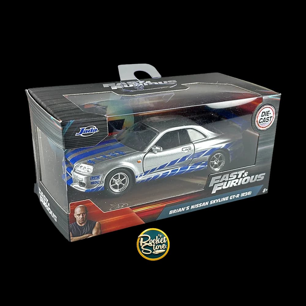 Jada Fast & Furious - Brian's Nissan Skyline GT-R