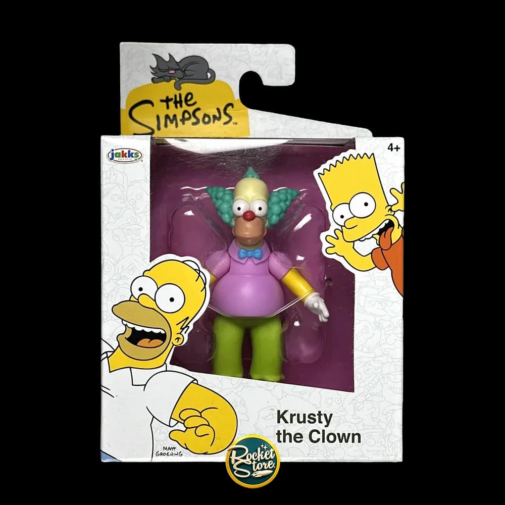 Figura Krusty el Payaso - Los Simpson Jakks