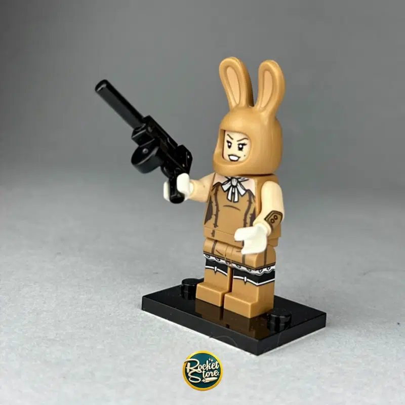 Minifigura LEGO March Harriet con Ametralladora Batman Movie