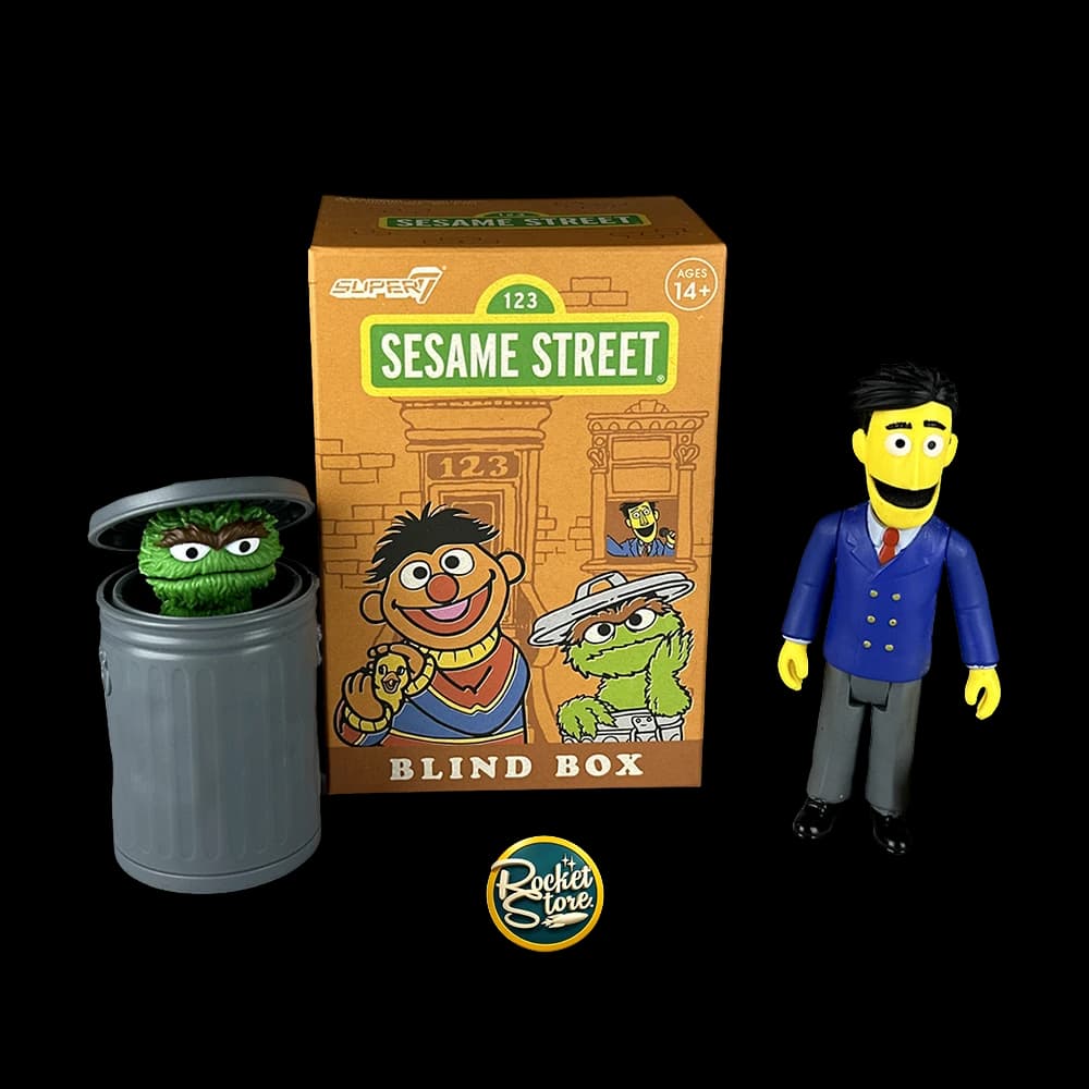 Super7 Sesame Street ReAction Figures - Blind Box Wave 1