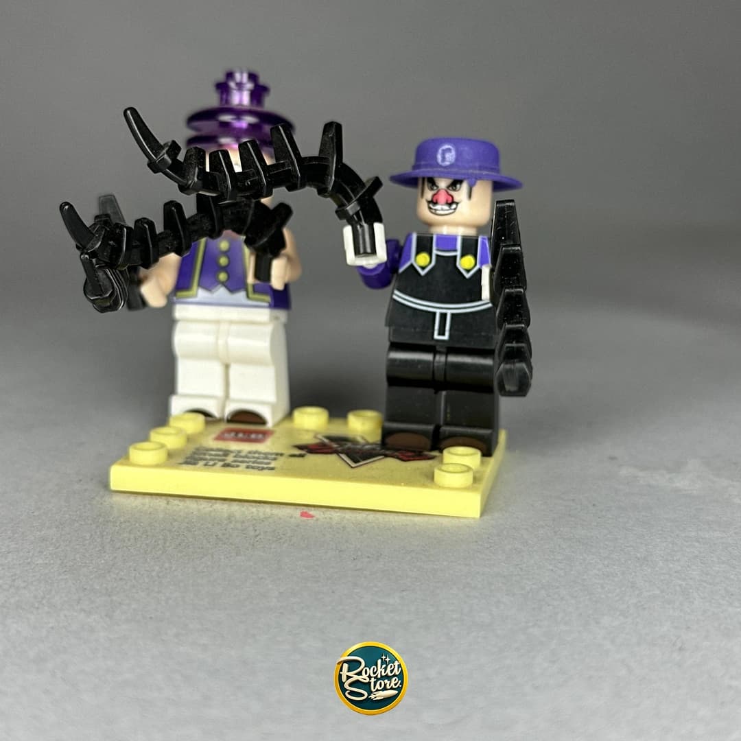 Set Dúo Minifiguras tipo LEGO Mimos Steampunk Circo Oscuro