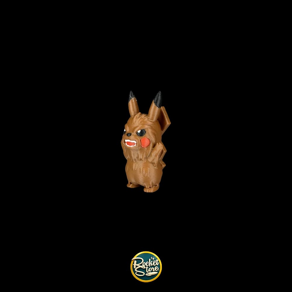 Figura Pokémon Pikachu Chocolate #025 - Impresión 3D 1"