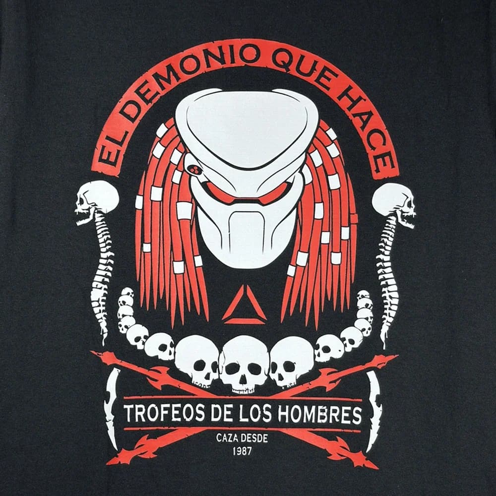 Camiseta Predator - Máscara Bio-Casco Trofeos 1987 - Foto 1