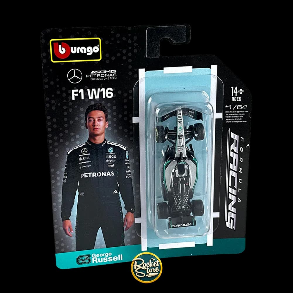 ESCALA 1:64 MERCEDES / RUSELL