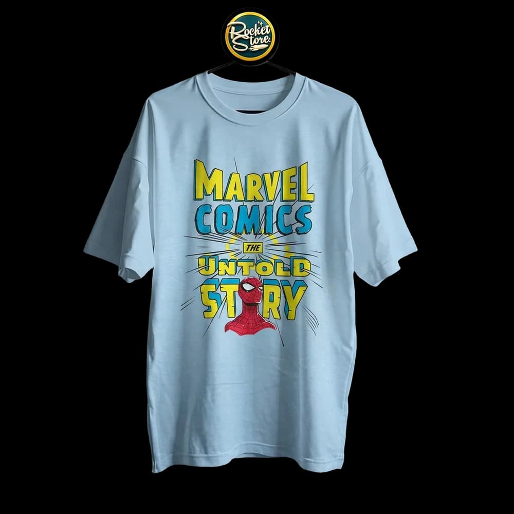 Camiseta Spider-Man - Marvel The Untold Story Azul Celeste