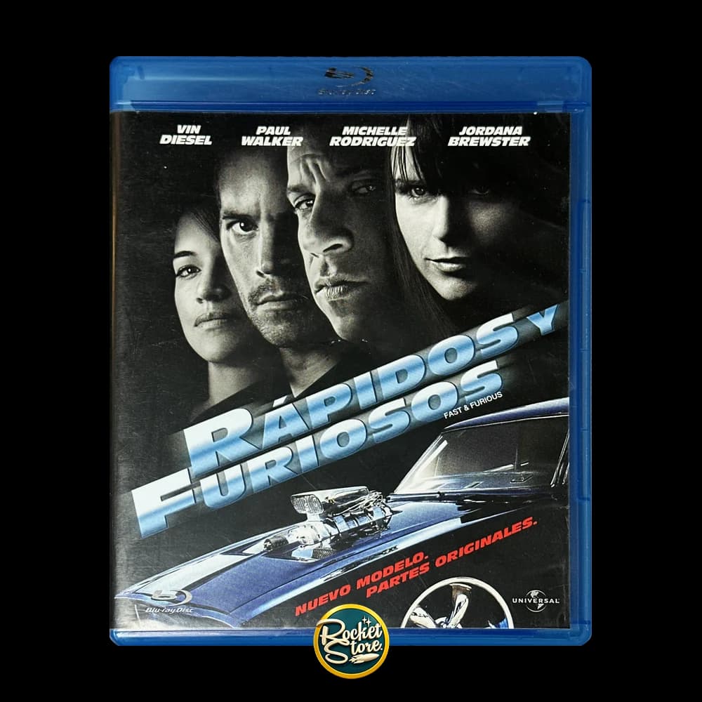 Blu-ray Rápidos y Furiosos 4 (Fast & Furious) - portada
