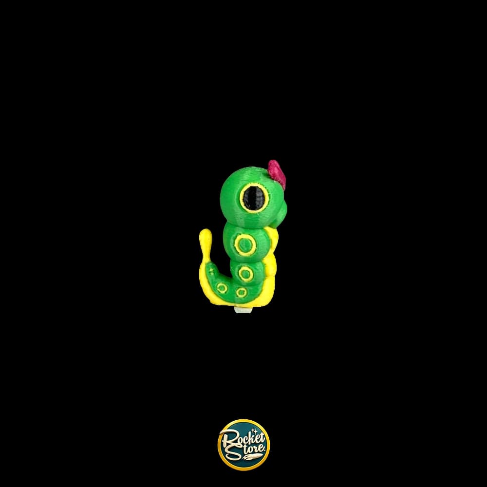 Figura Pokémon Caterpie #010 - Impresión 3D 2"