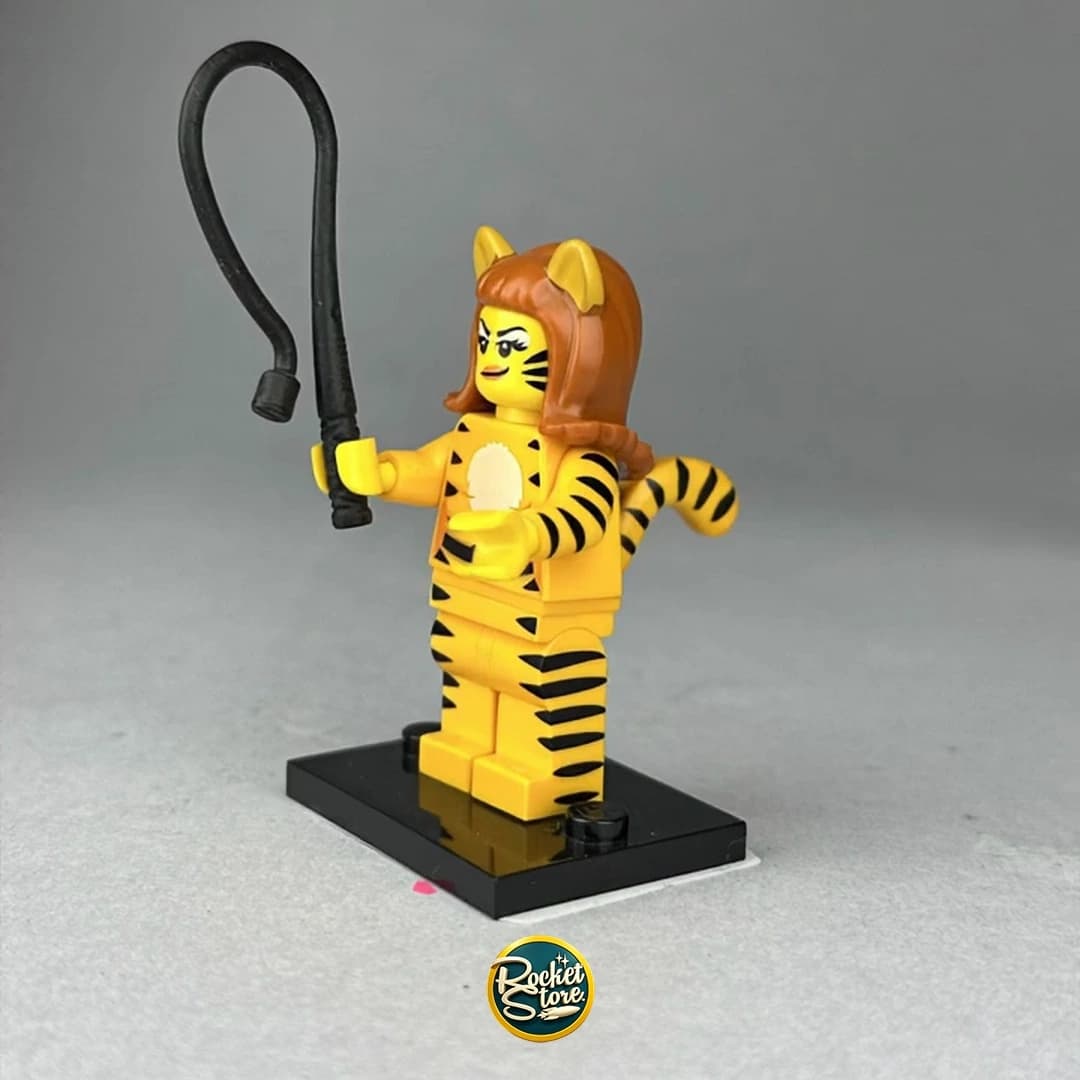 Minifigura LEGO Tiger Woman Serie 14 Monstruos
