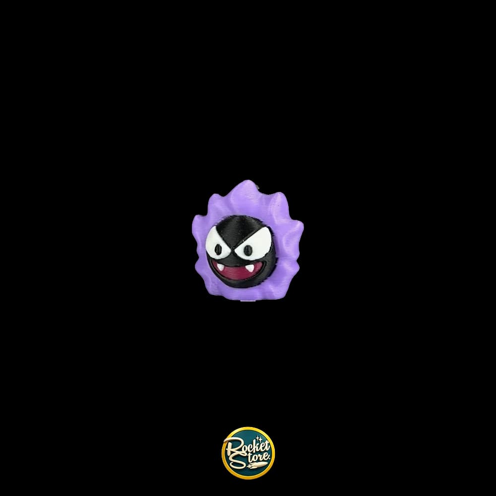 Figura Pokémon Gastly #092 - Impresión 3D 2"