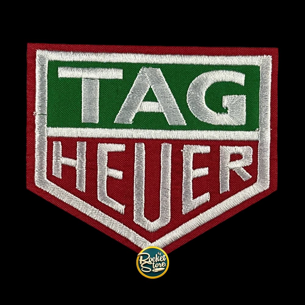 Parche TAG Heuer - Escudo Verde y Rojo