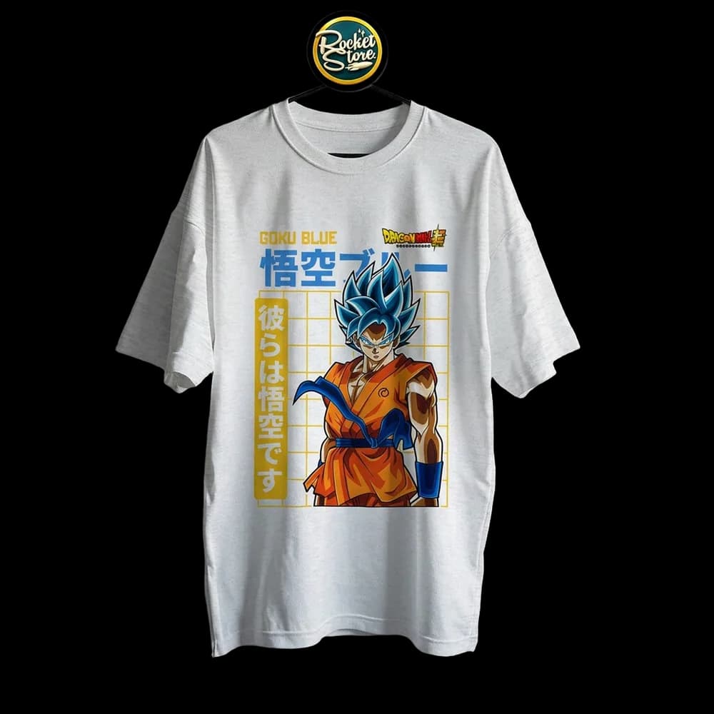 Camiseta Dragon Ball Super - Goku Super Saiyan Blue