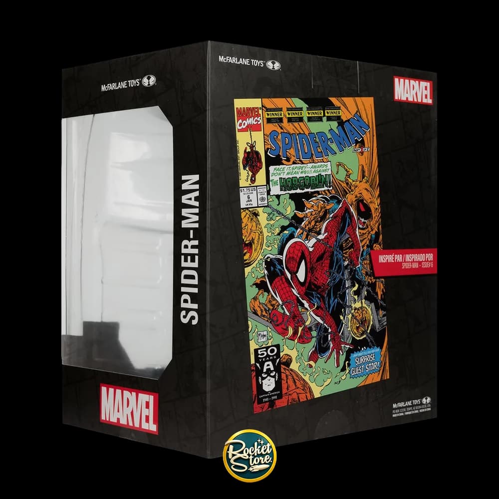 Figura Spider-Man 1:10 con Diorama Spider-Man #6 - McFarlane Toys