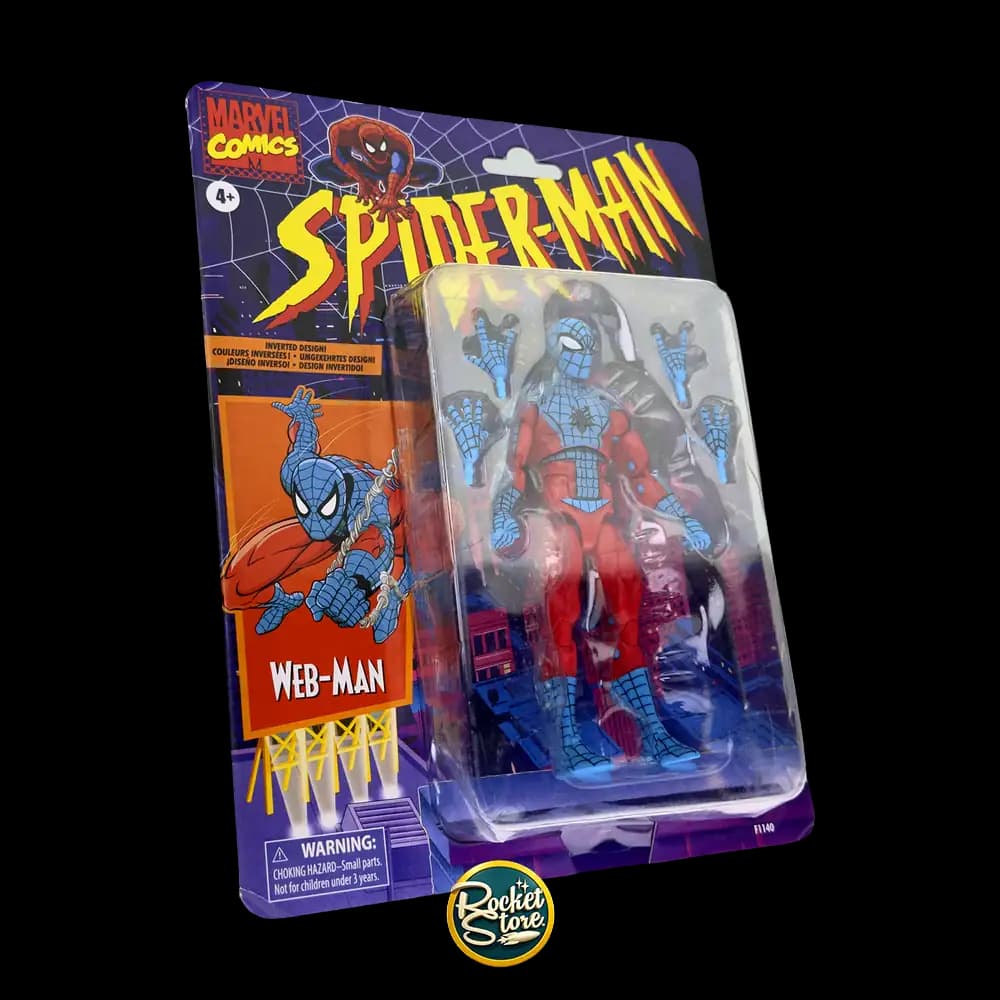 Figura Marvel Legends Retro WEB Spiderman