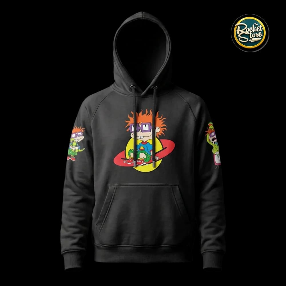 Buzo Hoodie Rugrats - Carlitos Finster (Chuckie)