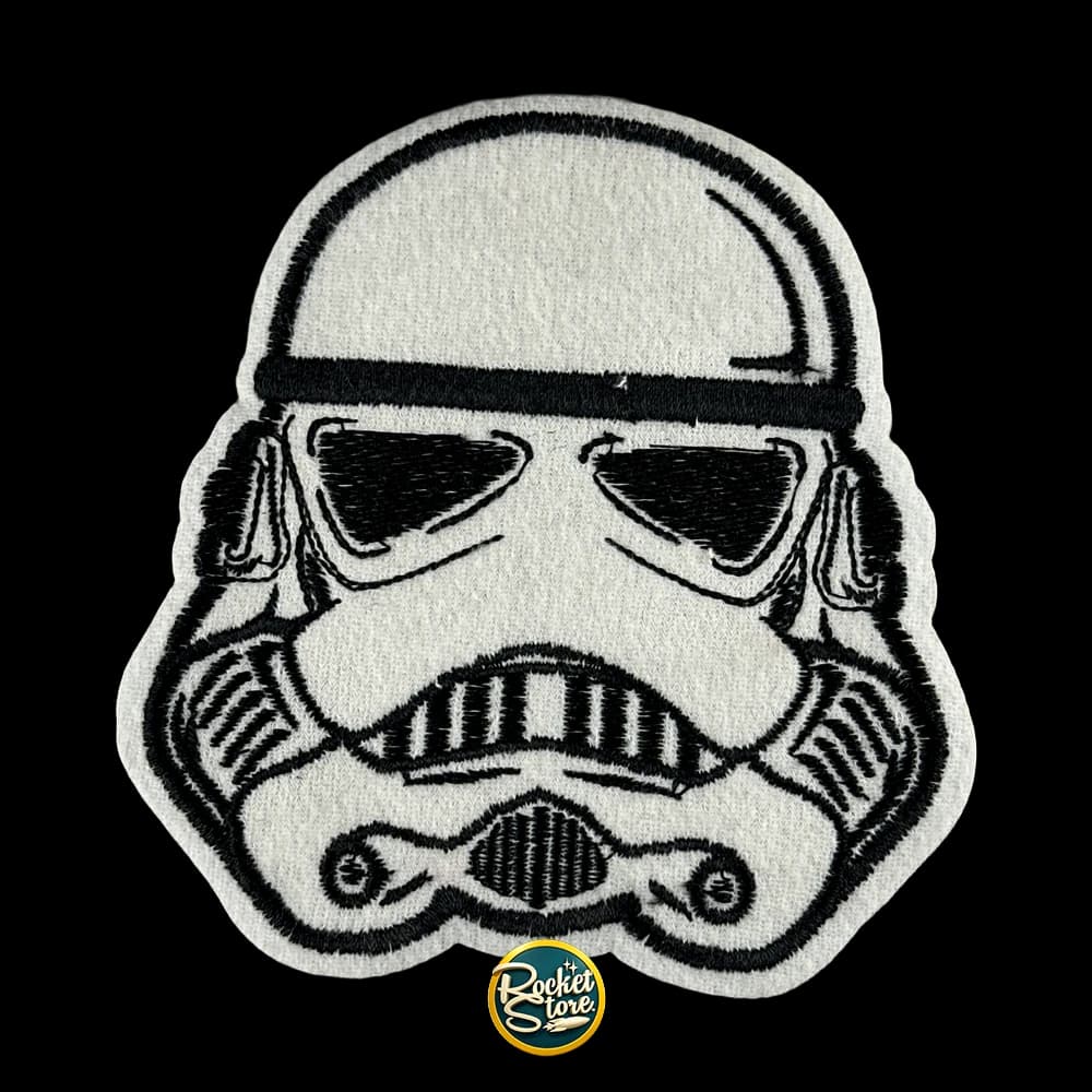 Parche Star Wars - Casco de Stormtrooper