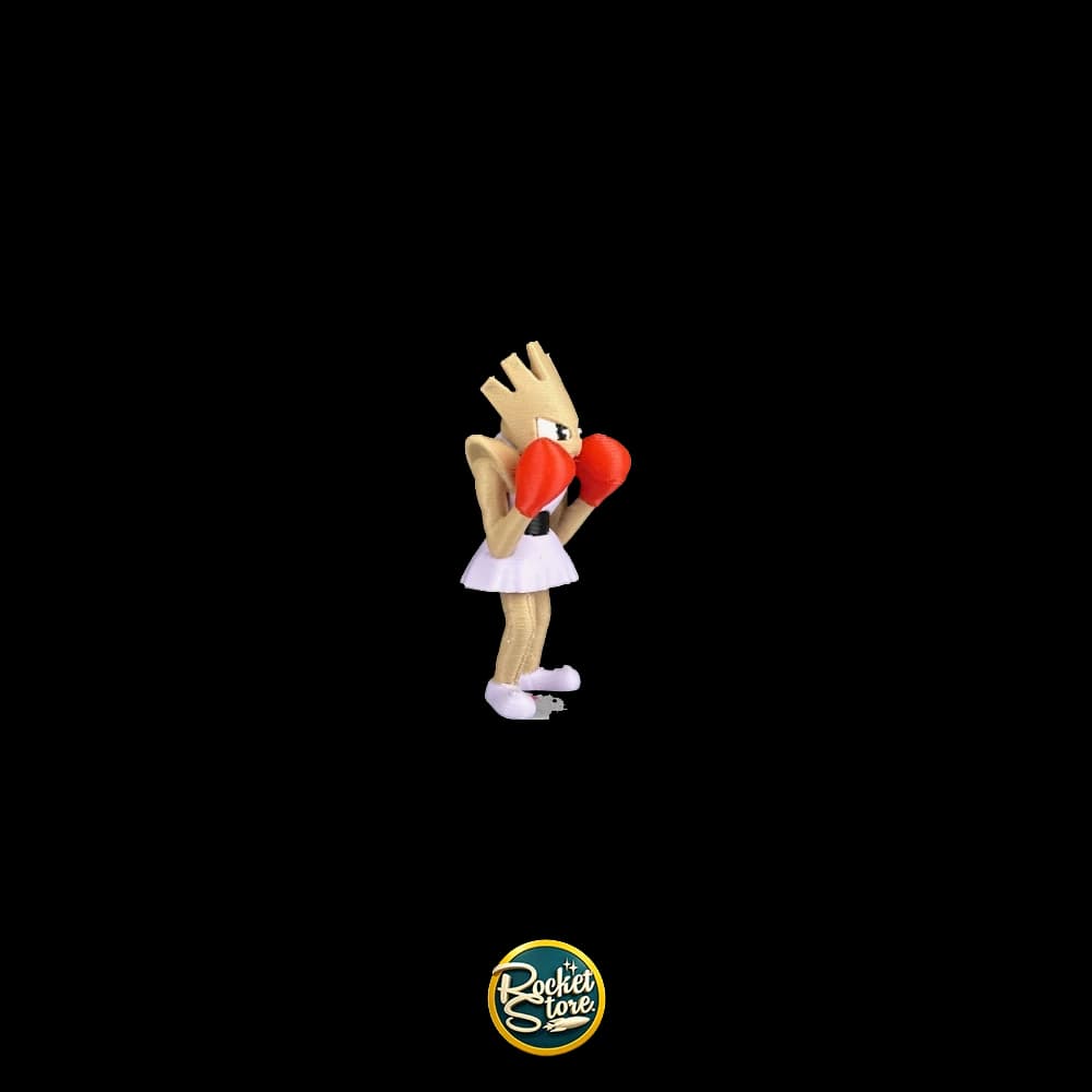 Figura Pokémon Hitmonchan #107 - Impresión 3D 2"