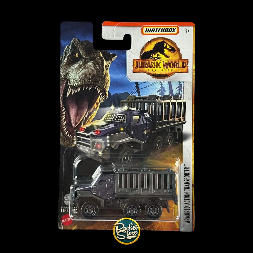 Matchbox Jurassic World Dominion - Armored Heavy Duty Transport (Mattel)