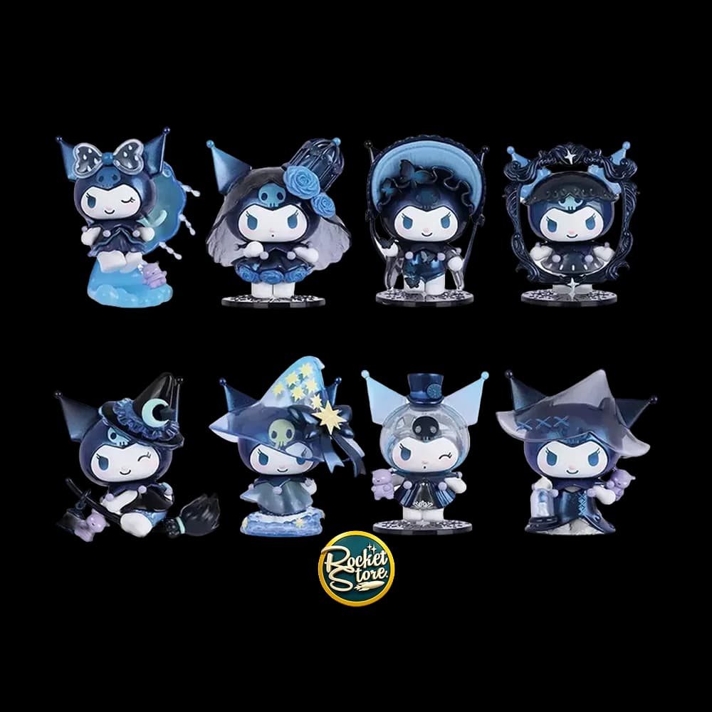 Los 8 diseños de la serie Kuromi The Witch's Feast