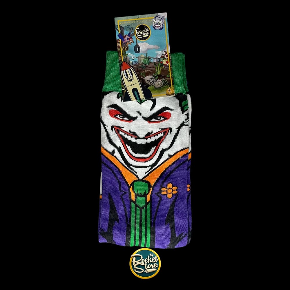 Medias The Joker (Guasón) Moradas y Verdes