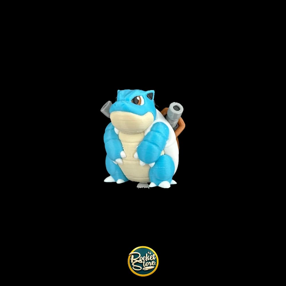 Figura Pokémon Blastoise #009 - Impresión 3D 2"