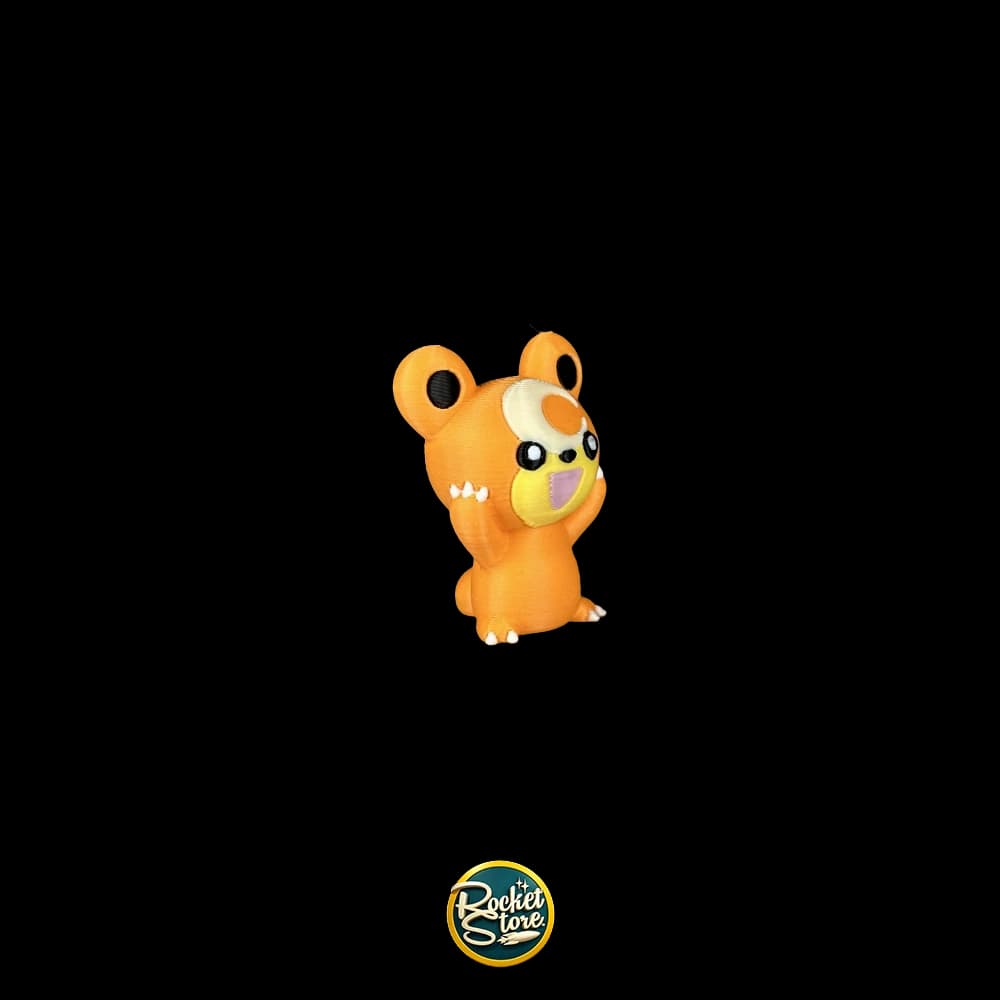 Figura Pokémon Teddiursa #216 - Impresión 3D 1"