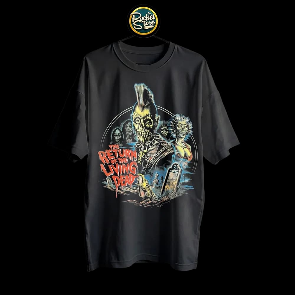 Camiseta Return of the Living Dead - Zombies Punk 1985