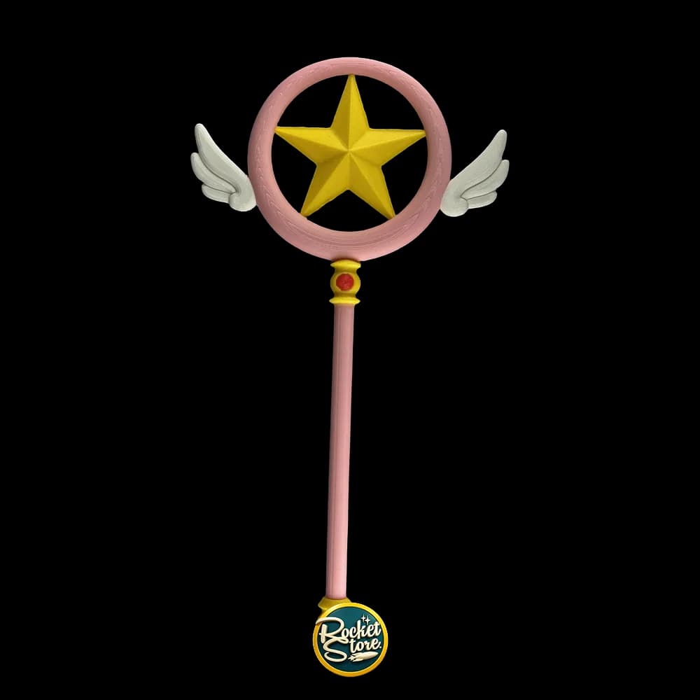 Báculo Estrella Sakura Cardcaptor - Réplica Coleccionable 3D