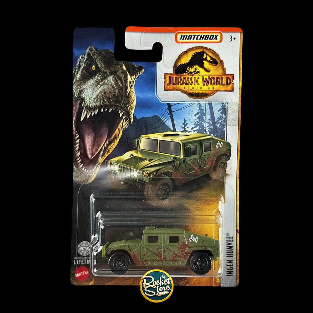Matchbox Jurassic World Dominion - InGen Humvee Die-Cast (Mattel)