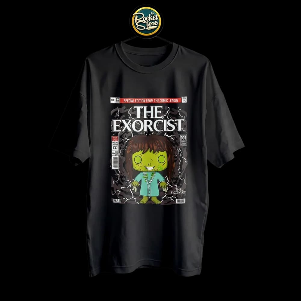 Camiseta El Exorcista - Regan MacNeil Comic League XXI