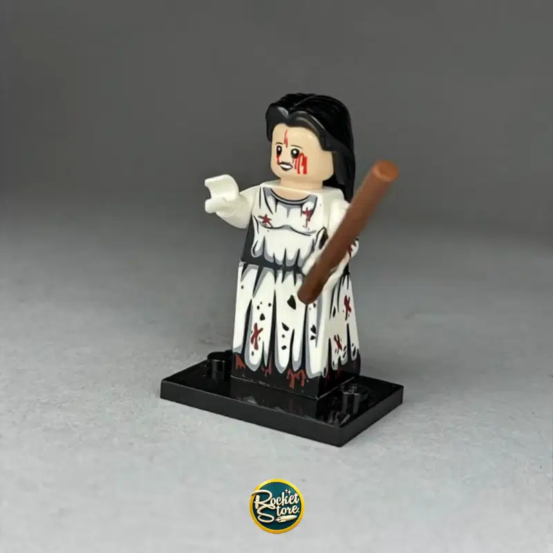 Minifigura tipo LEGO Niña Fantasma Samara / Sadako El Aro