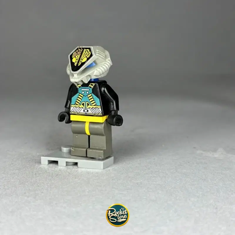 Minifigura tipo LEGO Guerrero de Máscara Tribal