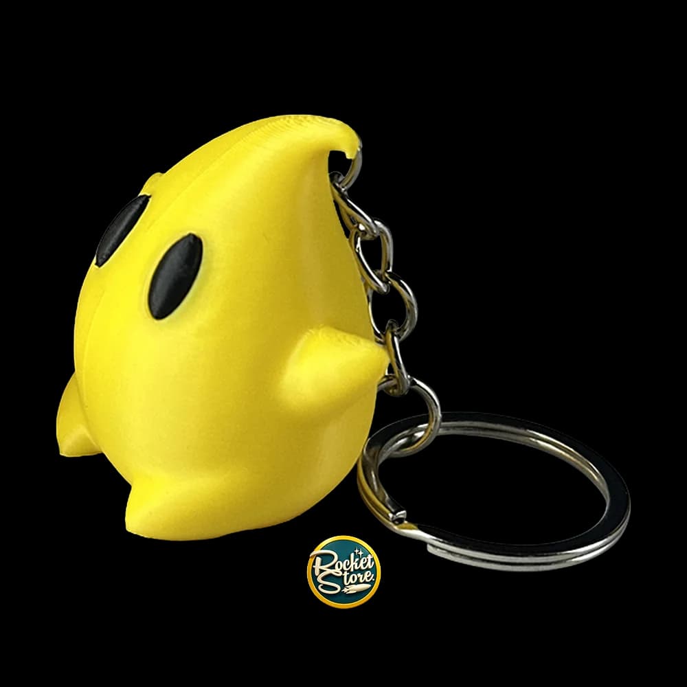Llavero 3D Luma Amarillo - Super Mario Galaxy