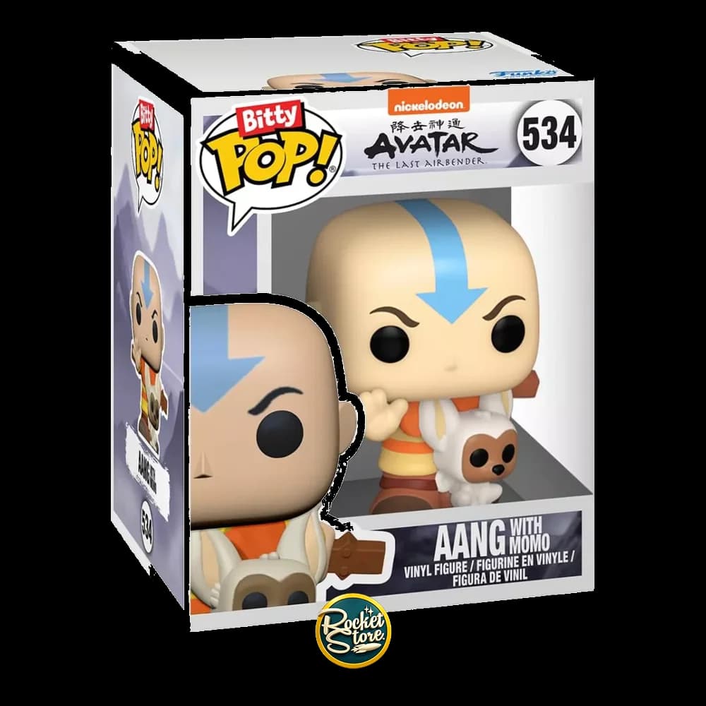 Pop Animation 534 Aang with Momo