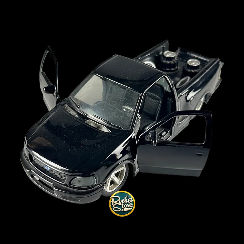Ford F-150 Lightning Negro Escala 1:24 (Suelto)