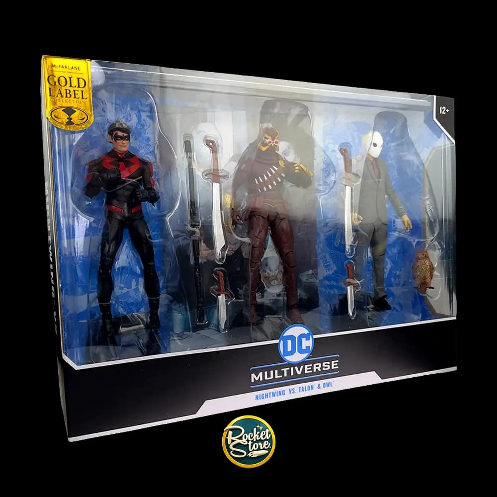 McFarlane Toys - DC Multiverse Nightwing vs Talon & Owl