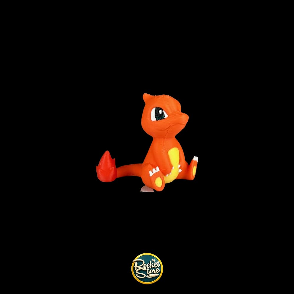 Figura Pokémon Charmeleon #005 - Impresión 3D 2"