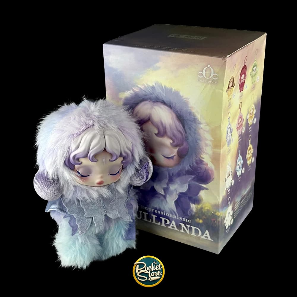 Figura Peluche Skullpanda L'Impressionnisme Lila - Pop Mart