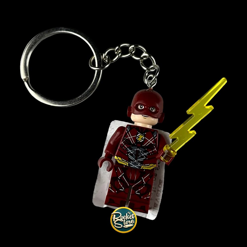Llavero metalico tipo lego flash
