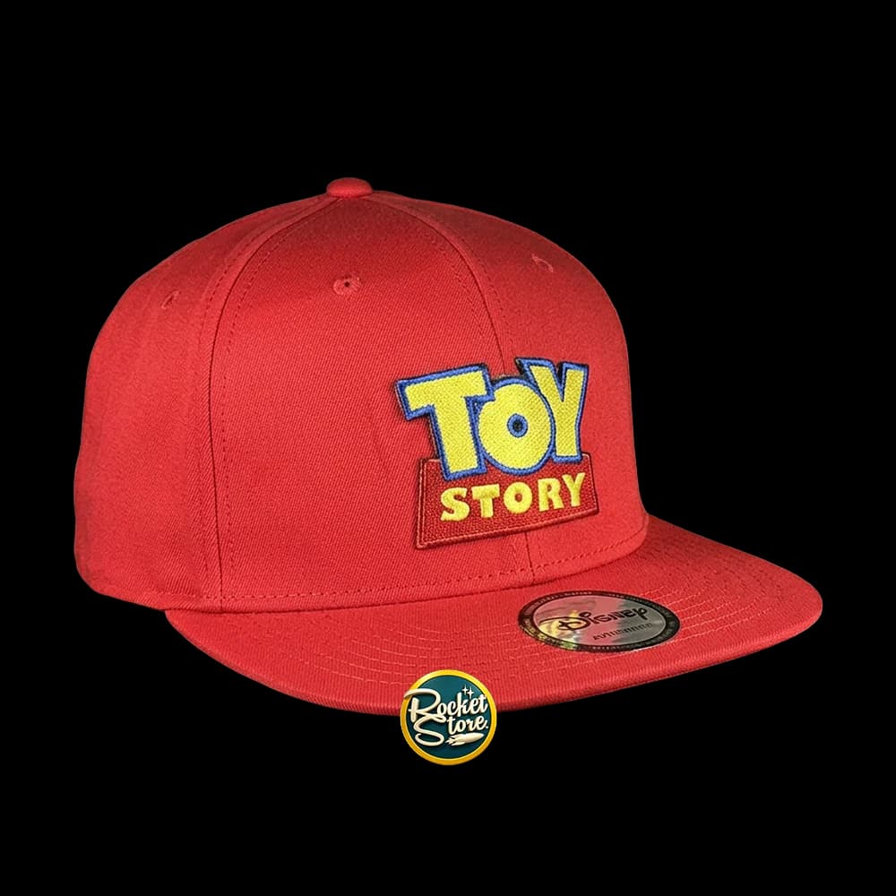 Gorra Toy Story Disney Pixar Oficial (Roja / Visera Plana / Snapback)