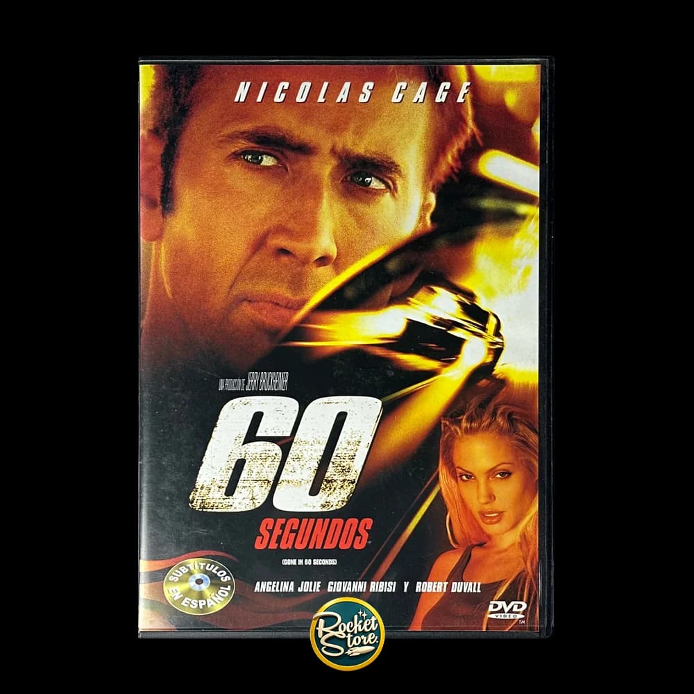 DVD 60 Segundos (Gone in 60 Seconds) - portada