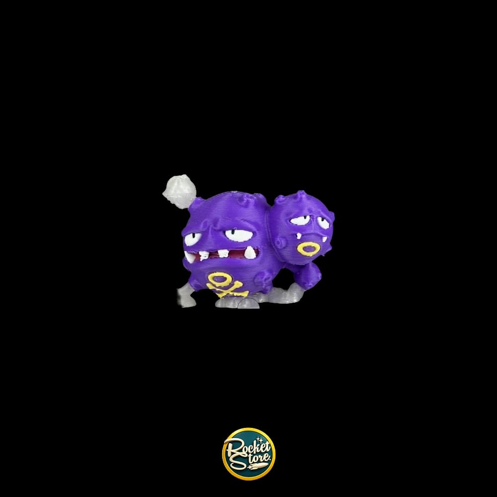 Figura Pokémon Weezing #110 - Impresión 3D 2"