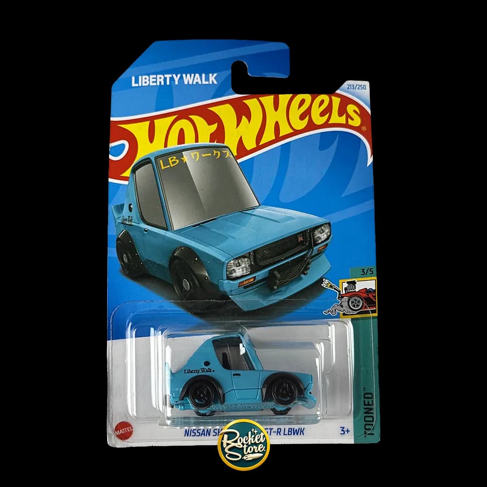 Hot Wheels Tooned Nissan Skyline 2000GT-R LBWK