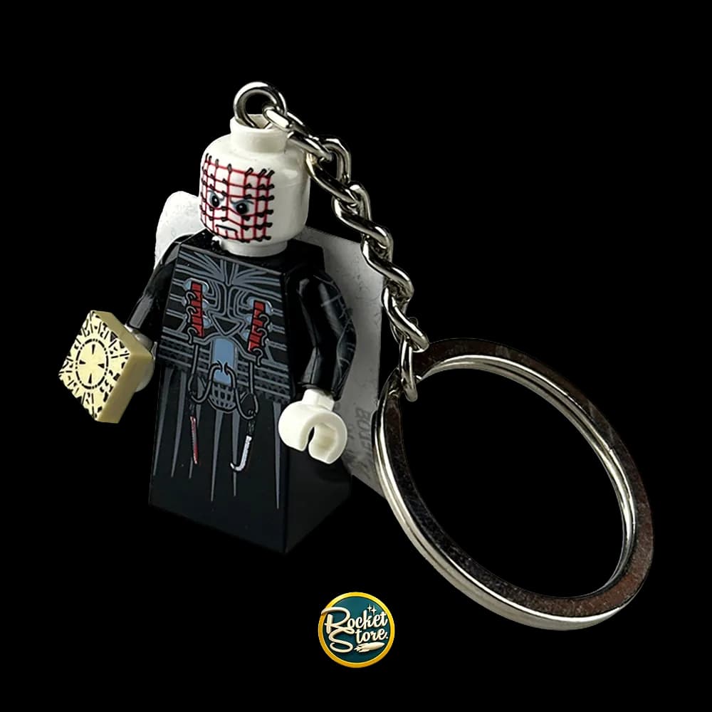 Llavero metalico tipo lego hellraicer